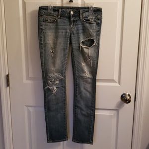 American Eagle Distressed Skinny Jeans